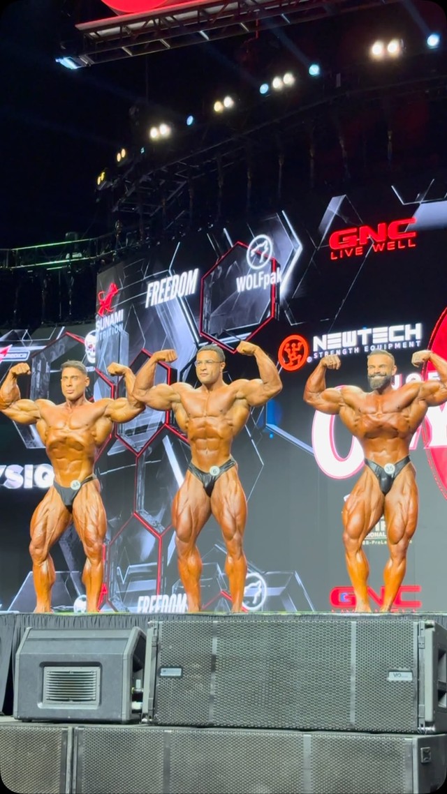 Ramon Dino reage após deixar bi do Mr. Olympia escapar: 'Assumimos a responsabilidade'