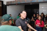 Kiko Caputo esteve em Santa Maria e se reuniu com apoiadores