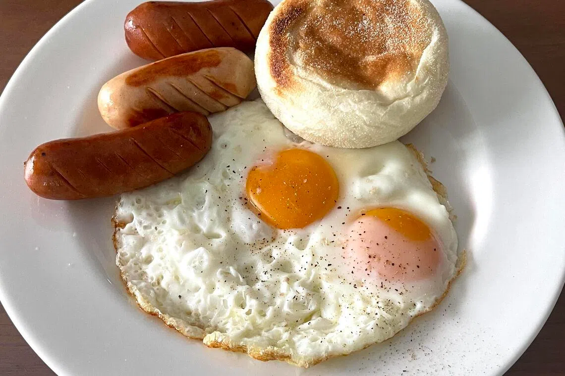 What eggs are eaten with may have more impact on health than the eggs themselves.