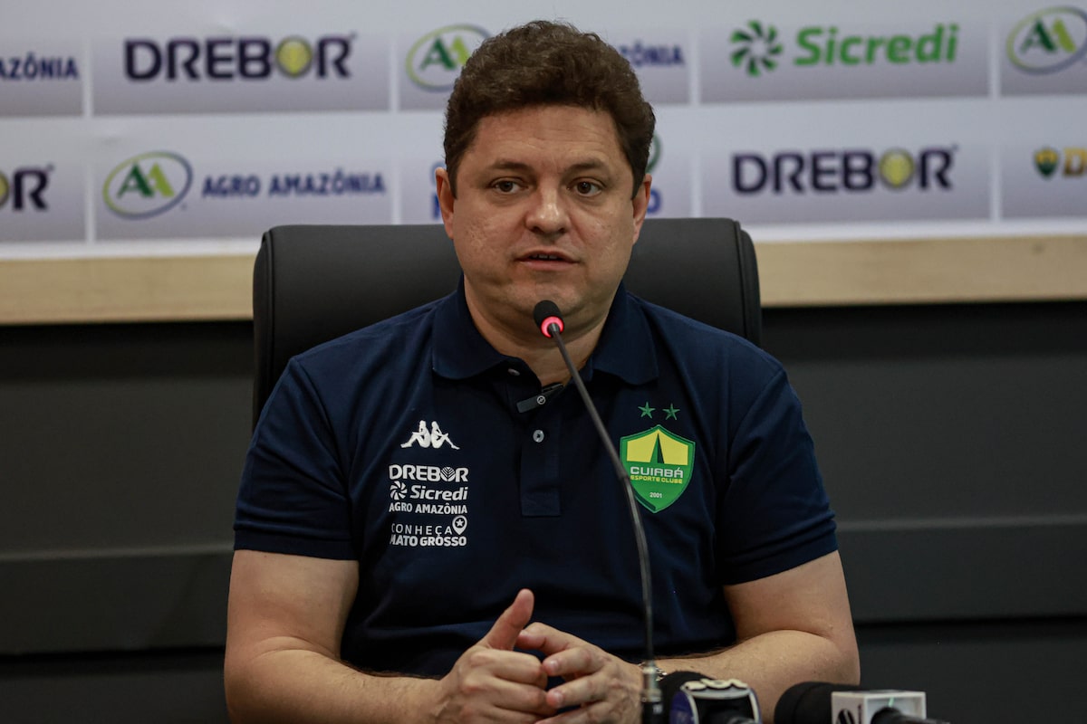 ‘Clubes usaram mal o dinheiro das bets, só aumentaram salário de jogador’, diz presidente do Cuiabá