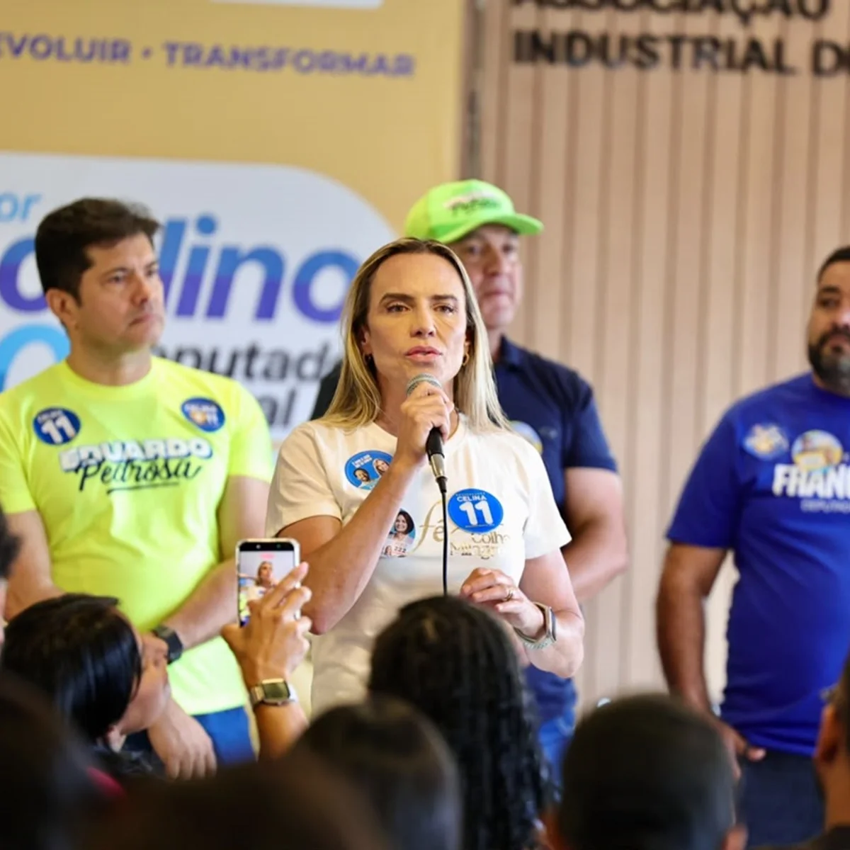 Às vésperas das eleições, Celina intensifica agenda: “Campanha de trabalho"
