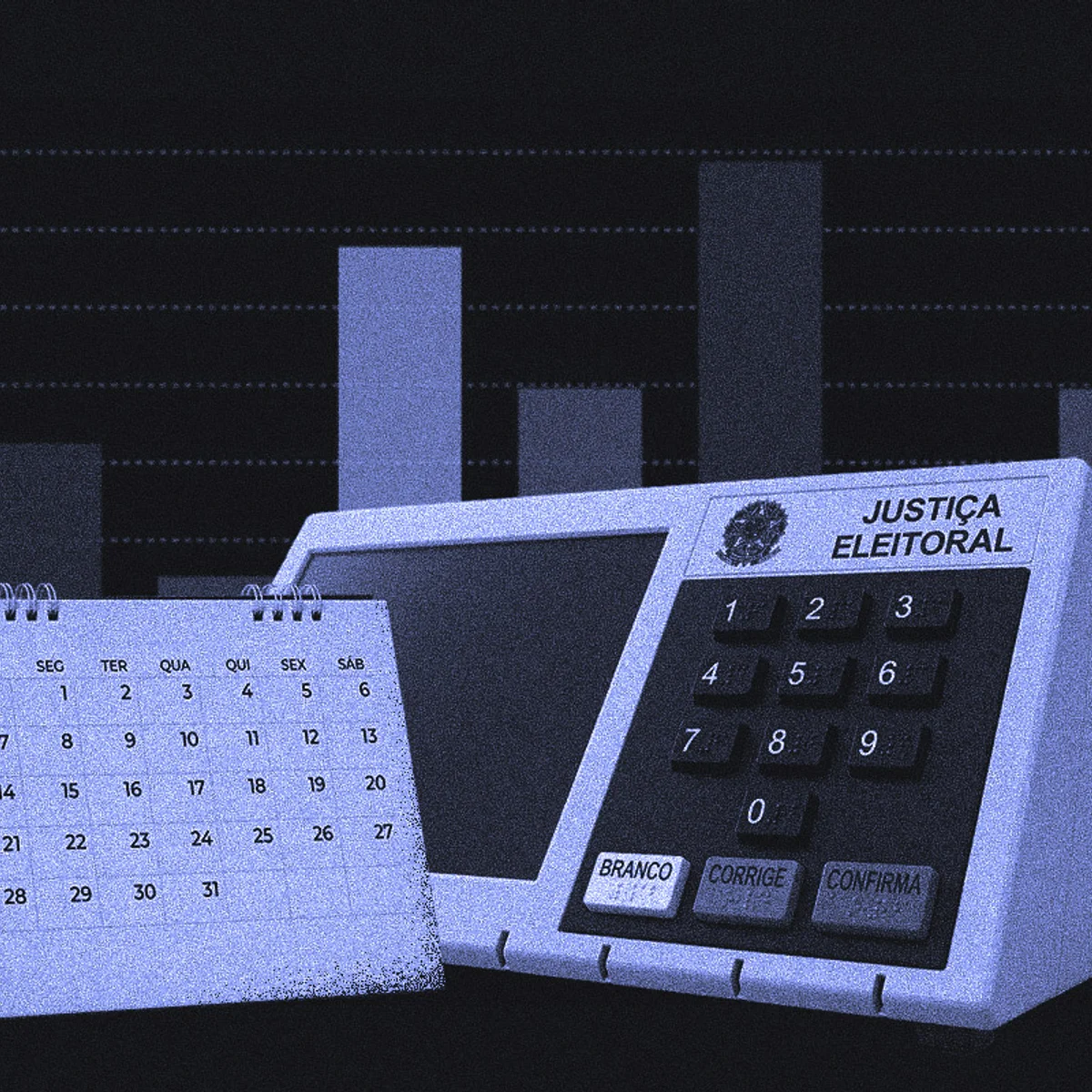 Pesquisas de 1º turno só podem ser registradas até segunda-feira (28/9)