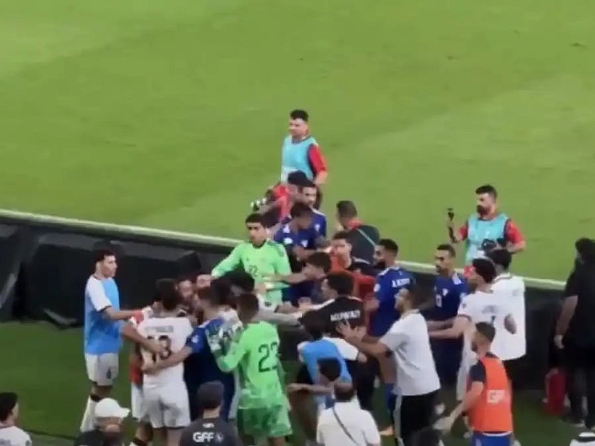 Batalhas eclodem após a vitória de última hora do Iraque sobre o Kuwait na Copa do Golfo