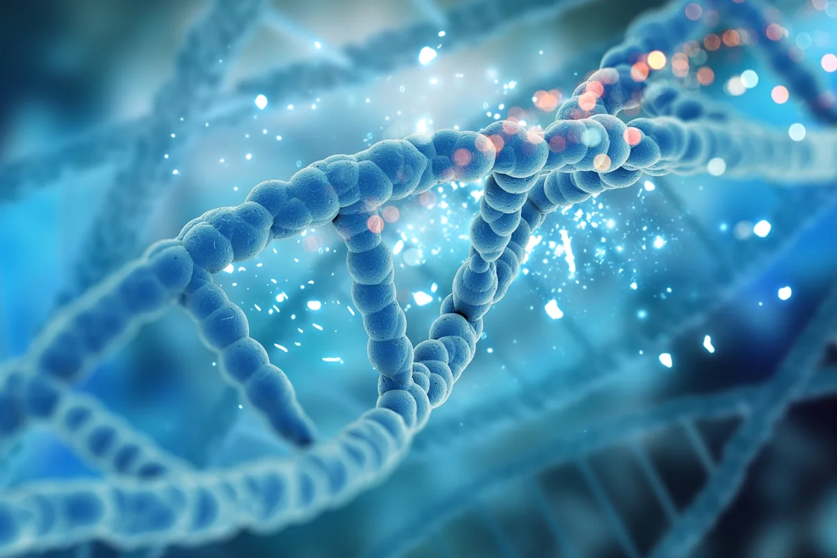 Imagem ilustrativa do DNA humano - Metrópoles