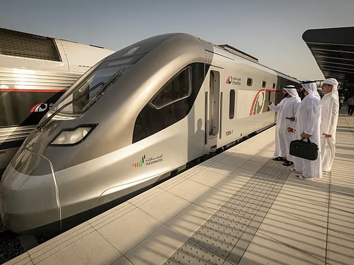 Serviço de passageiros da Etihad Rail: Primeira olhada na viagem entre Abu Dhabi e Dubai antes do lançamento amanhã.