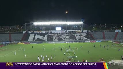Inter de Limeira vence o Paysandu e fica mais perto do acesso à Série B