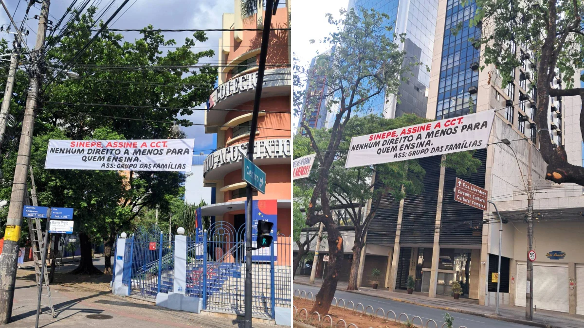 Famílias fazem pressão por acordo após greve em escolas particulares de MG