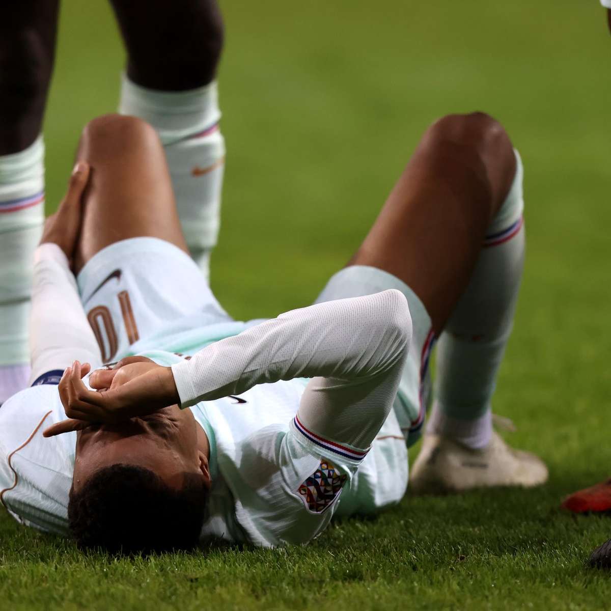 Real Madrid confirma e detalha lesão de Mbappé durante data Fifa pela França