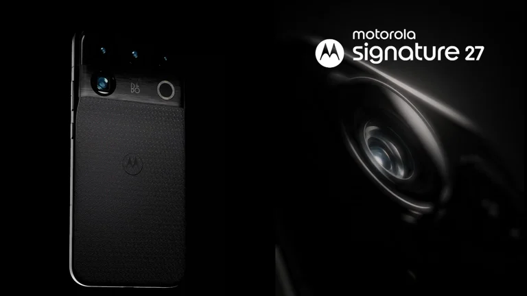 Câmera de 200 MP e áudio premium: Motorola mostra Signature 27 pela 1ª vez