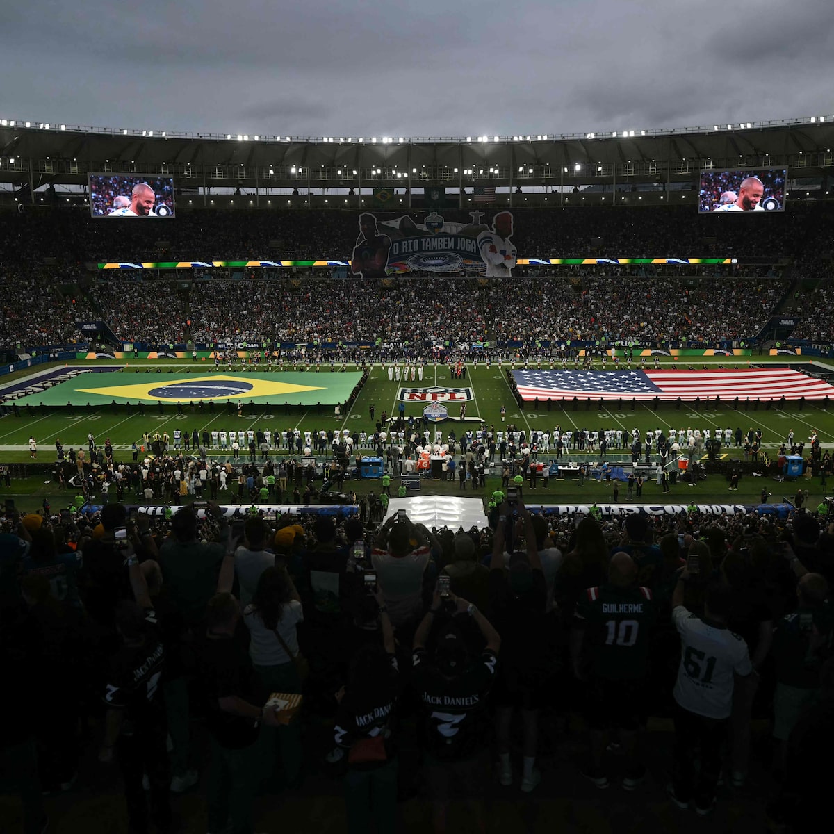 NFL faz Maracanã superar jogos do Flamengo e ter maior público do estádio no ano