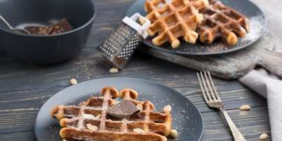 Waffle de tapioca. Foto: SaúdeLAB