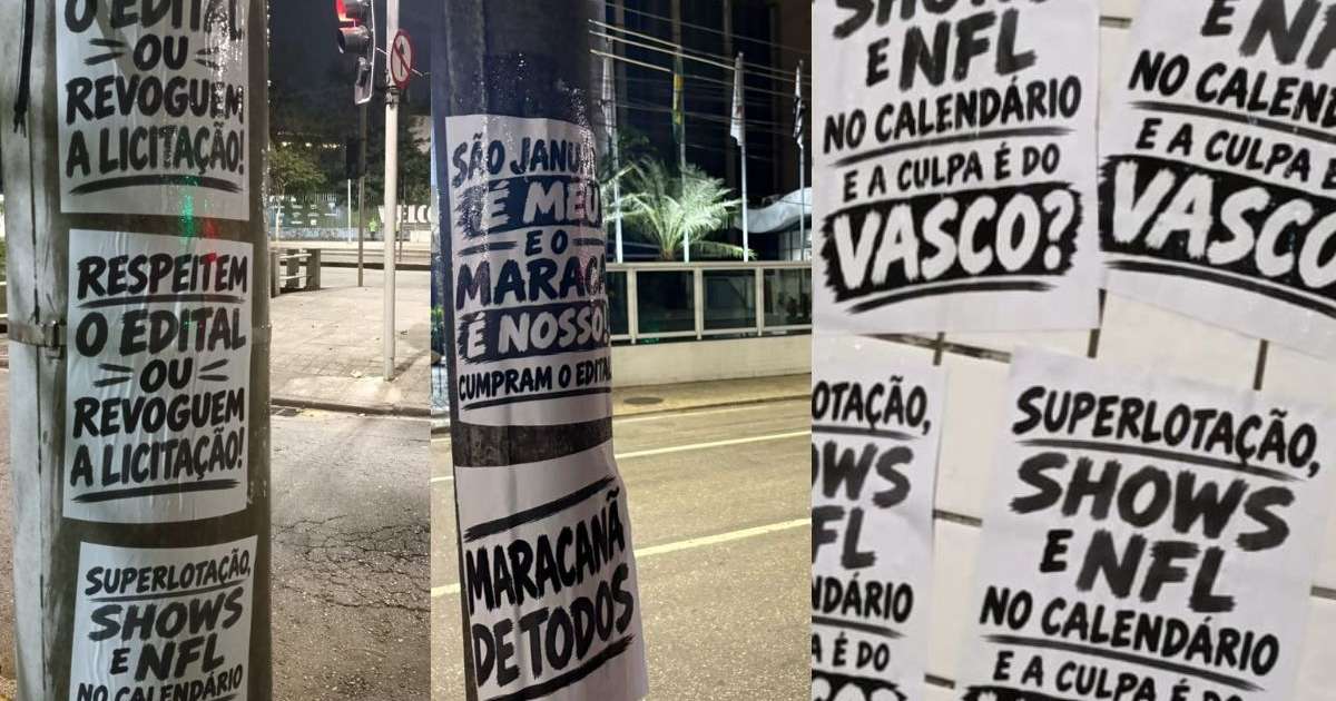 NFL no Maracanã amplia crise com o Vasco