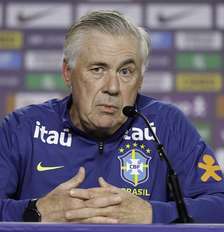 Ancelotti estreou no novo ciclo com a Seleção diante de Austrália e Índia Foto: @rafaelribeirorio / CBF