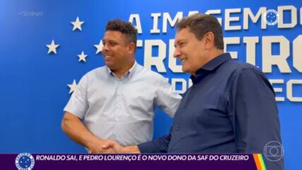 Pedro Lourenço compra SAF de Ronaldo e é novo dono do futebol do Cruzeiro