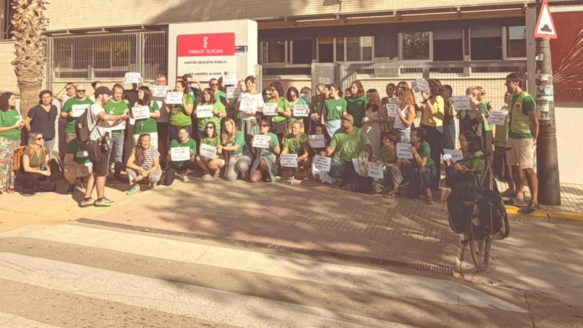 O calor ainda incomoda nas salas de aula: professores de Paiporta reivindicam uma melhor climatização