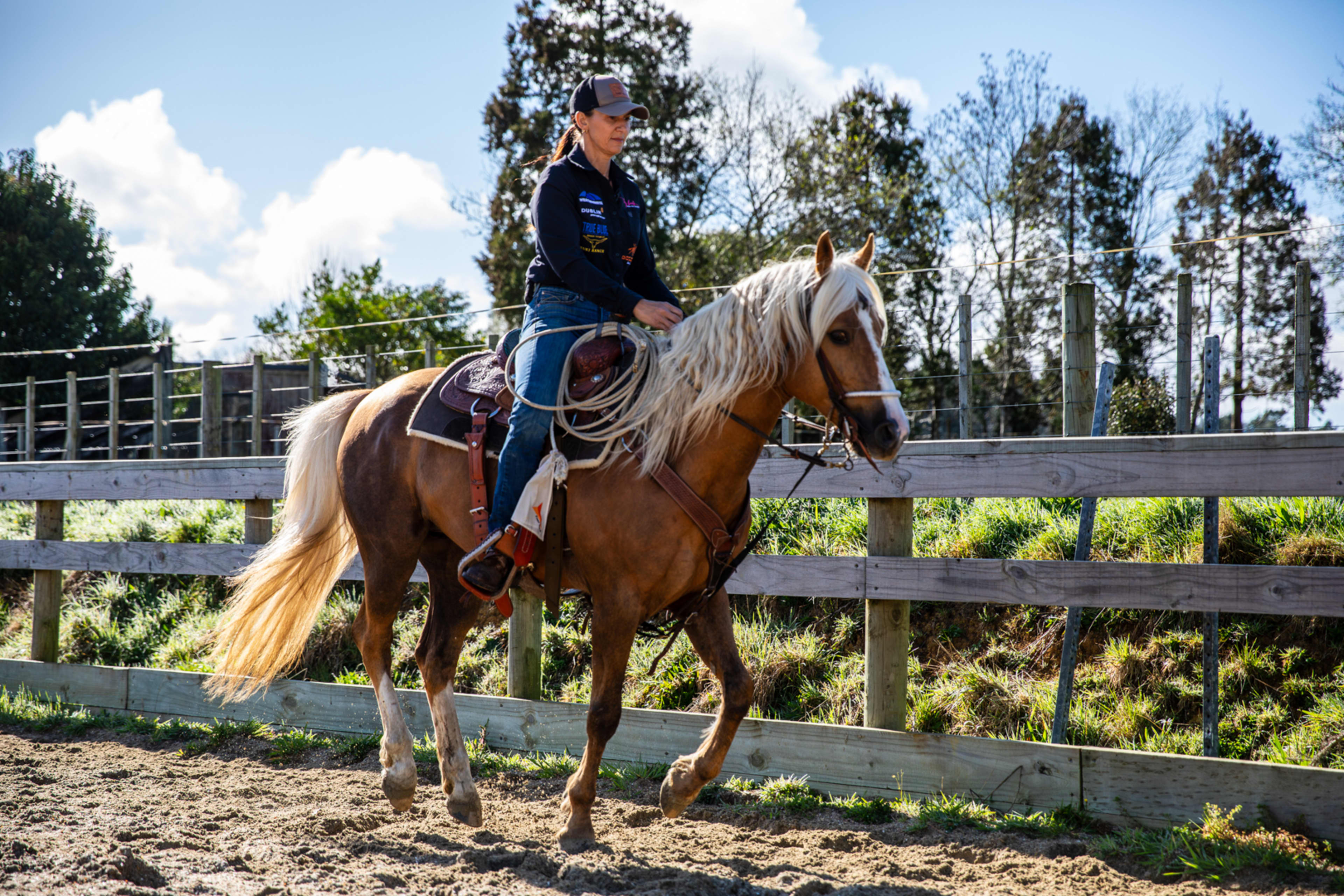 Horse master and stunt co-ordinator Dayna Pomare has more than 30 years of experience in working on productions, including doubling for some of the biggest names like Charlize Theron, Tilda Swinton and Lucy Lawless.