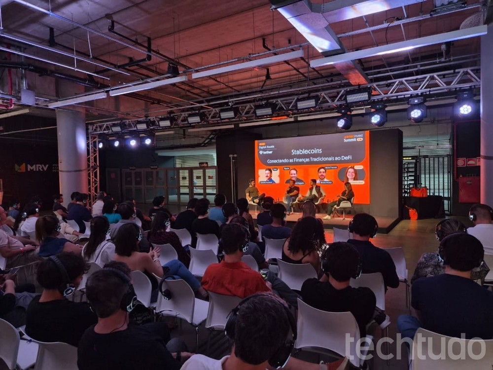 Ativos digitais viram tema de painéis no Inter Invest Summit — Foto: Aline Barbieri/TechTudo