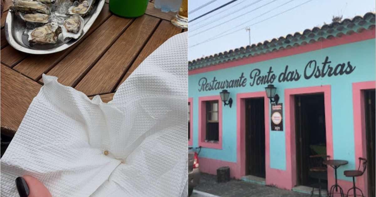 Cliente se surpreende ao encontrar pérola dentro da boca após comer ostra no Litoral de São Paulo