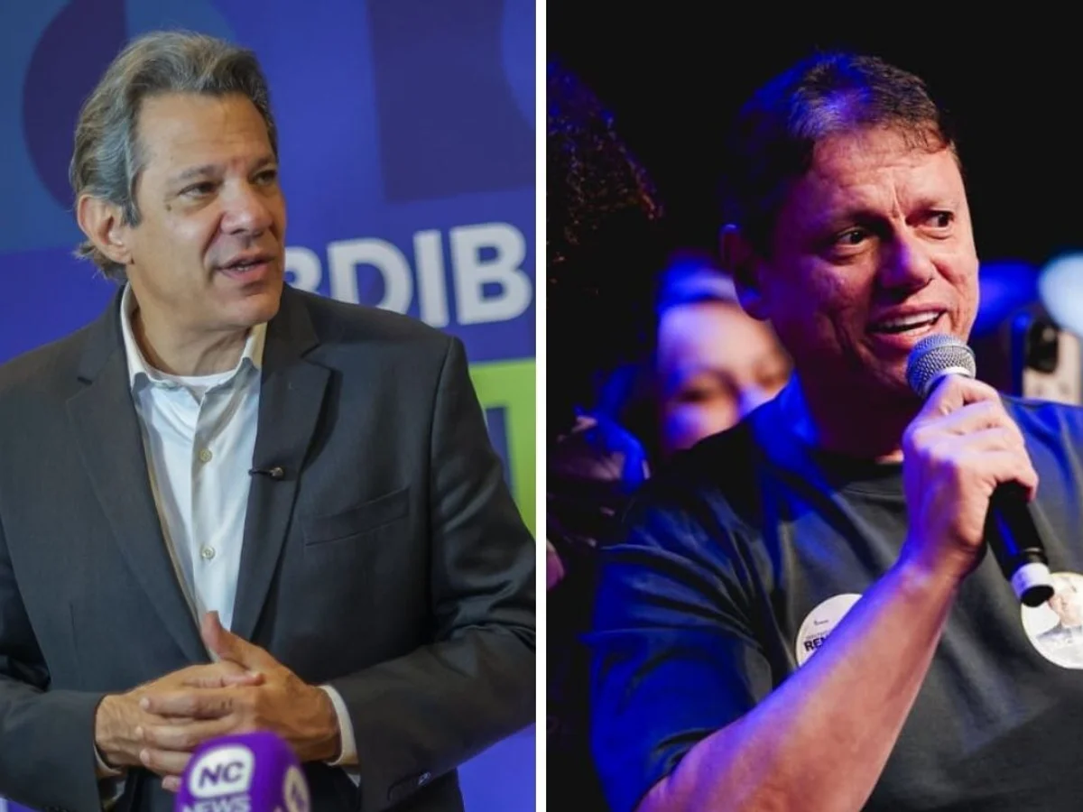 Tarcísio e Haddad entram na "guerra santa" da reta final das eleições