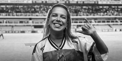 Naty Potira era f&atilde; incondicional do Santos &ndash; Foto: Reprodu&ccedil;&atilde;o / Instagram / Jogada10