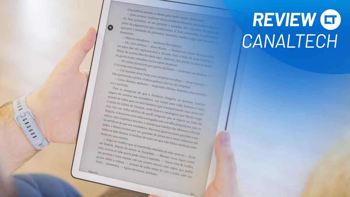 Imagem da matéria: Kindle Scribe 3 me fez voltar a escrever à mão, mas não aposentou meu Kindle Paperwhite