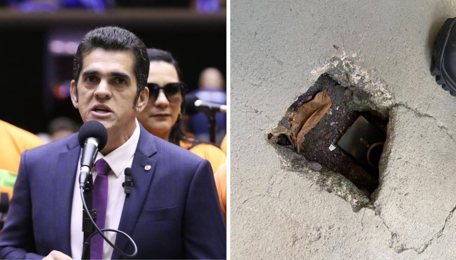 Deputado federal Antônio Doido é alvo da PF Montagem: Vinicius Loures/Câmara e Divulgação/PF