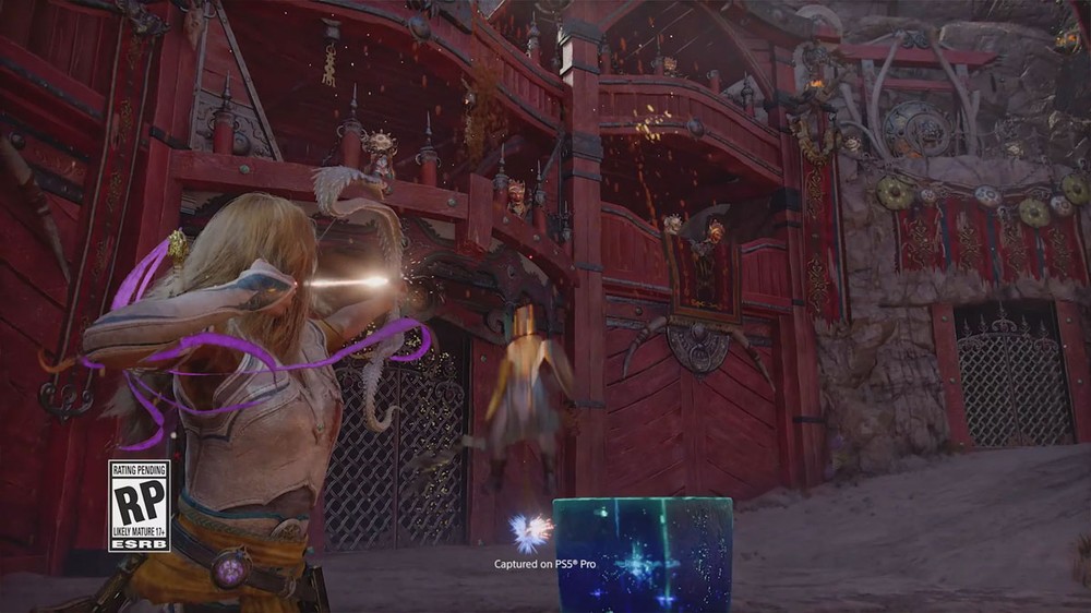 Em God of War: Laufey jogadores podem atirar rapidamente usando a Mira Parcial ou concentrar seu tiro com a Mira Precisa — Foto: Reprodução/PlayStation Blog