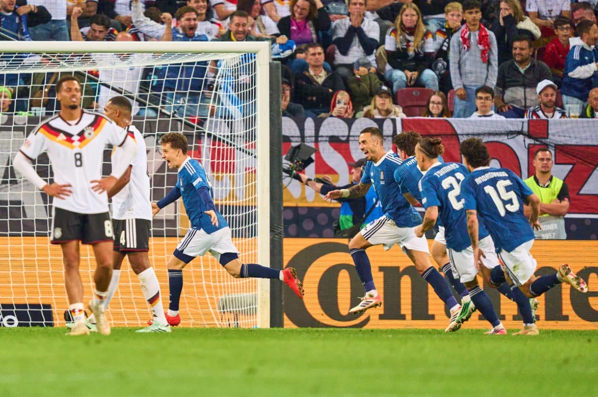 Alemanha perde para Grécia na Nations League; veja resultados deste domingo