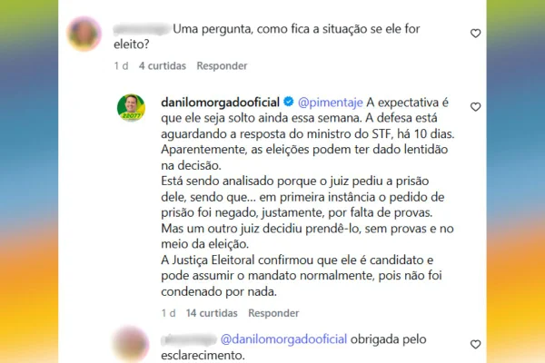 Mais de 9 mil votaram em candidato a deputado de SP preso por elo com PCC - destaque galeria