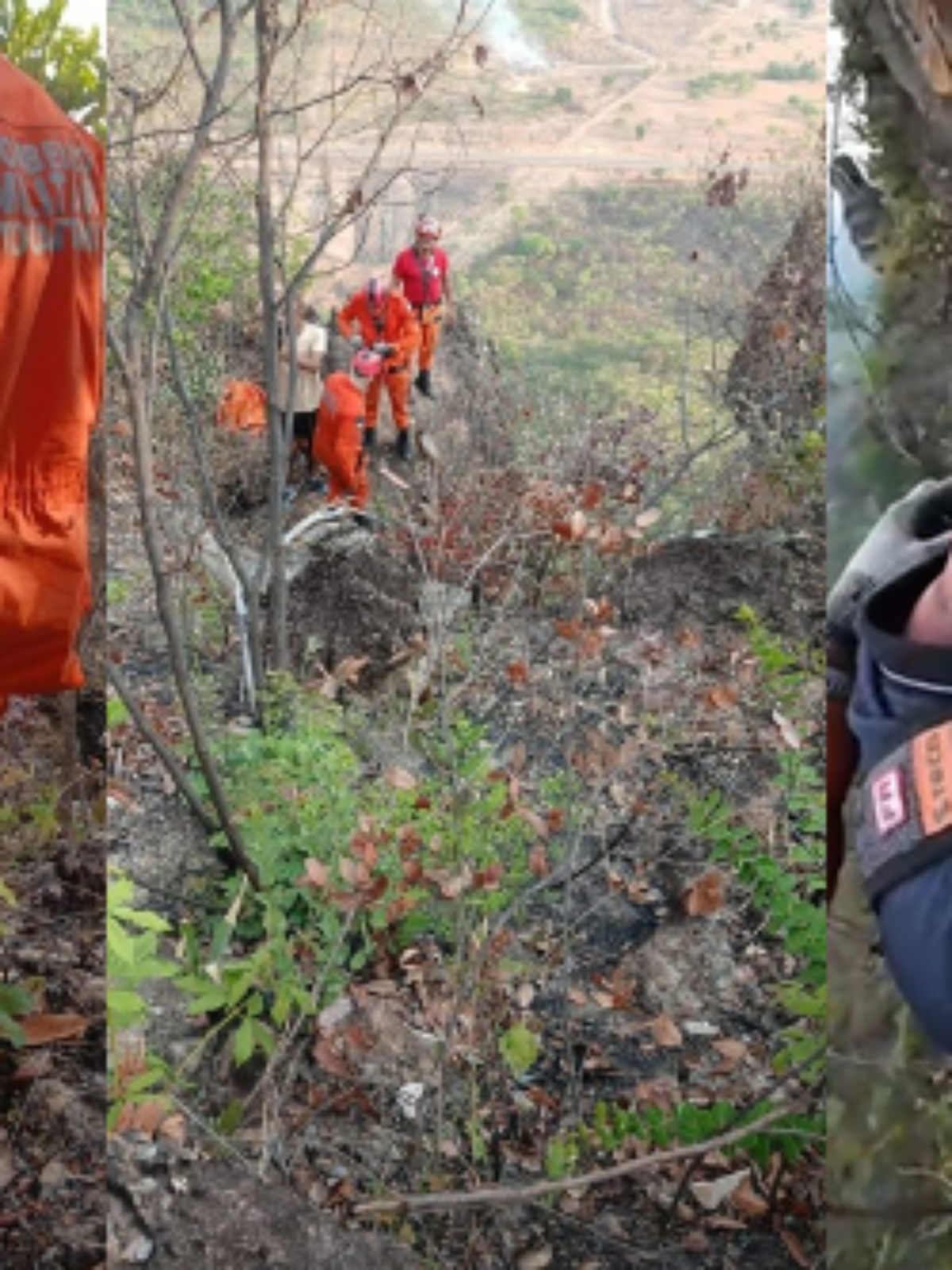 Homem de 50 anos cai ao fazer selfie e fica mais de 11 horas preso à beira de precipício no Tocantins