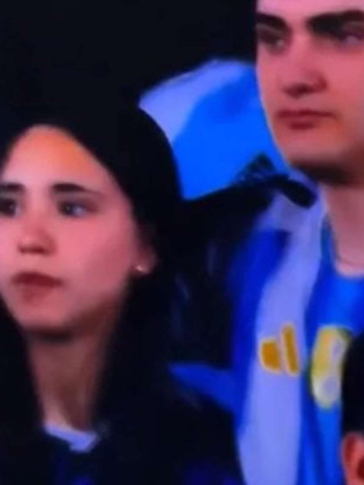 Vídeo: casal protagoniza cena constrangedora no adeus de Messi