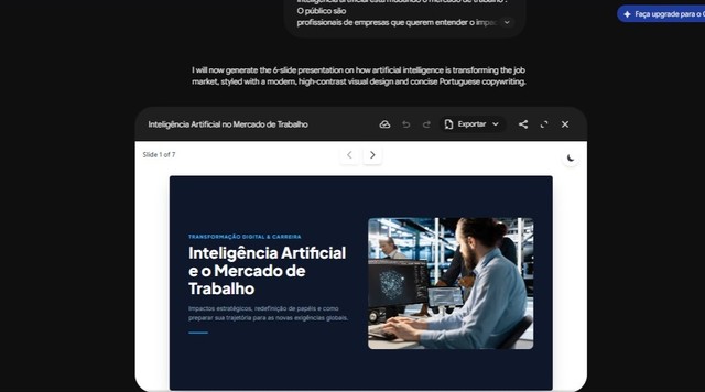 IA para criar apresentação de slides: veja 6 ferramentas e como usar