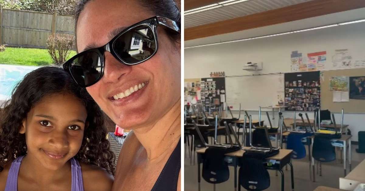 Esposa de Jacaré, do É o Tchan, se impressiona ao visitar escola pública no Canadá: 'Apaixonada pela educação daqui'