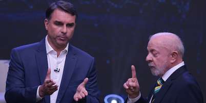 Flávio Bolsonaro e Lula disputam o segundo turno da eleição presidencial Foto: Werther Santana/Estadão / Estadão