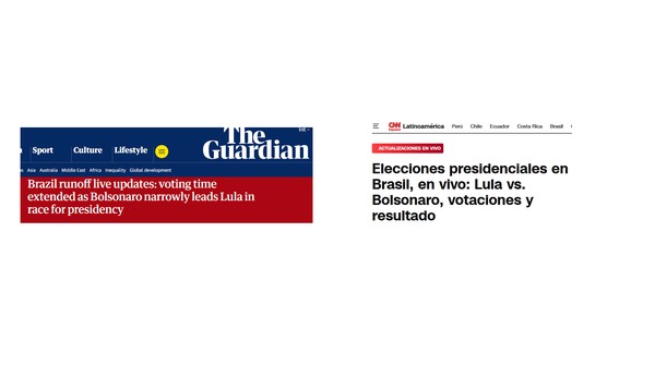 Prorrogação da votação repercute na imprensa internacional, que destaca urnas desligadas e confusão em seções