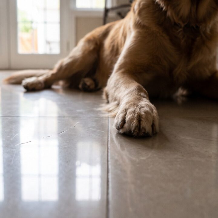 Qual piso é melhor para quem tem cachorro: porcelanato, vinílico ou laminado?