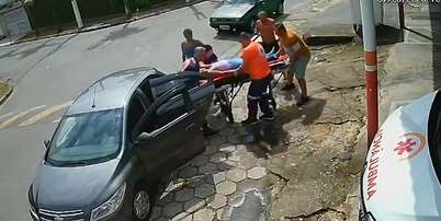 Mulher foi salva por socorristas de S&atilde;o Vicente (SP) ap&oacute;s passar 20 minutos em parada cardiorrespirat&oacute;ria Foto: