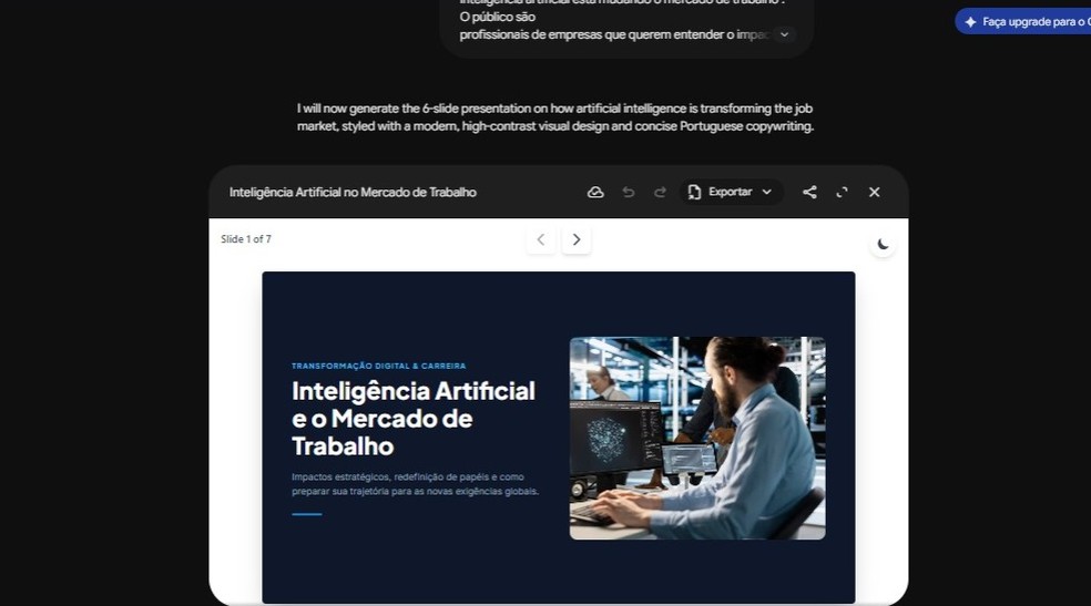 IA para criar apresentação de slides: veja 6 ferramentas e como usar