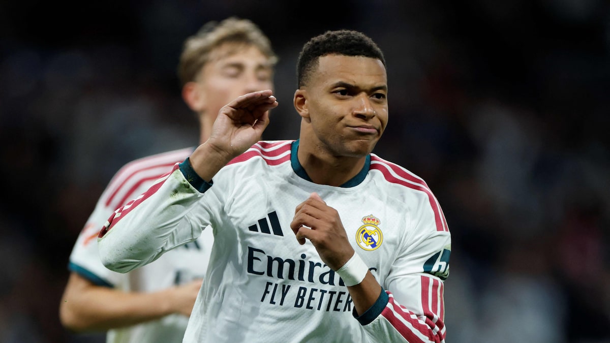 Com Endrick titular pela primeira vez com Mourinho, Real Madrid vence Sevilla com dois de Mbappé