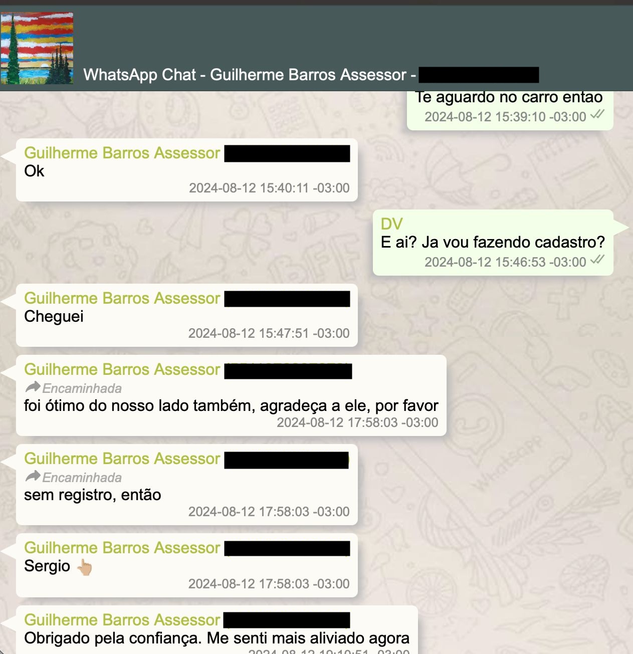Vorcaro e Guilherme Barros falam sobre encontro na Folha de S.Paulo