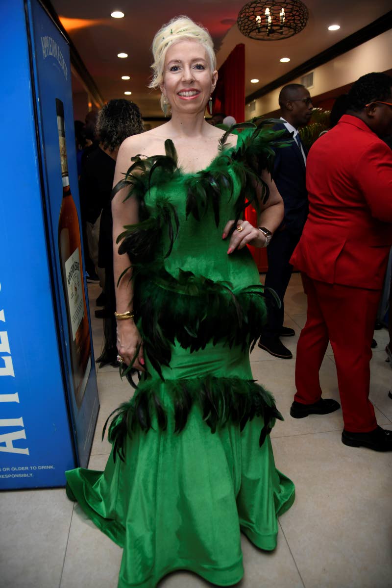 For a night this grand, Kathryn Silvera, president of the Jamaica Manufacturers and Exporters Association, pulls out all the stops in Branded by Norma.