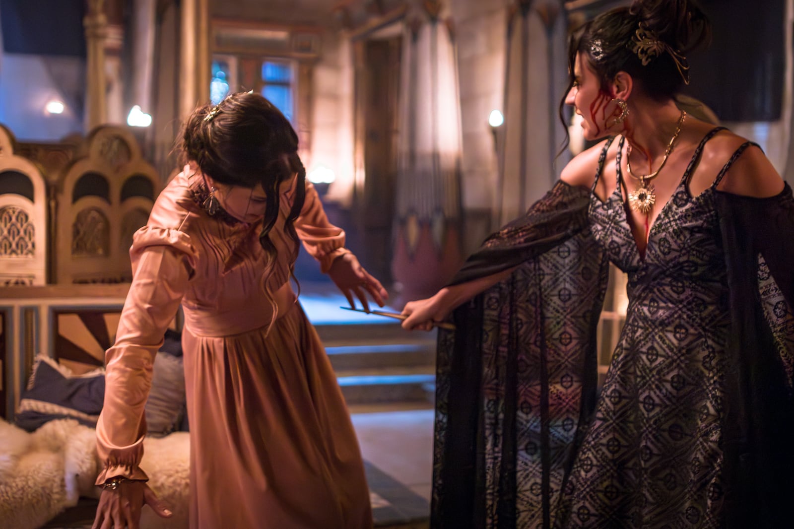 Maalate foi atacada por Maaca durante uma briga entre elas Divulgação/Seriella Productions