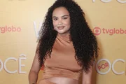 Lucy Ramos exibe barrigão na reta final da gravidez da segunda filha; fotos