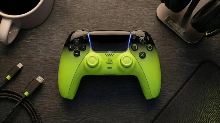 Mercado Livre faz queima do DualSense PS5 Remix Green: R$ 368 no PIX!