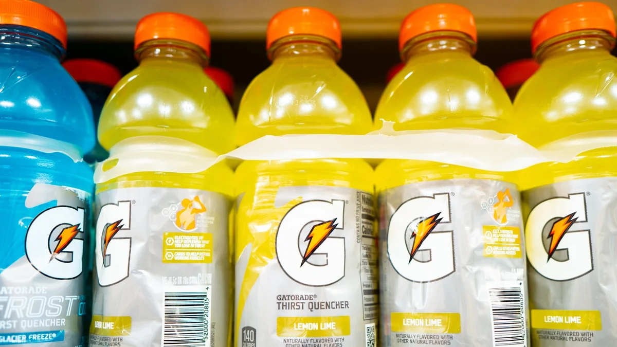Gatorade recolhe 122 mil caixas de bebida por corante não declarado nos EUA