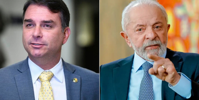 Flávio Bolsonaro (PL) e Lula (PT) disputam eleição acirrada Foto: Edilson Rodrigues/Agencia Senado e Ricardo Stuckert/PR