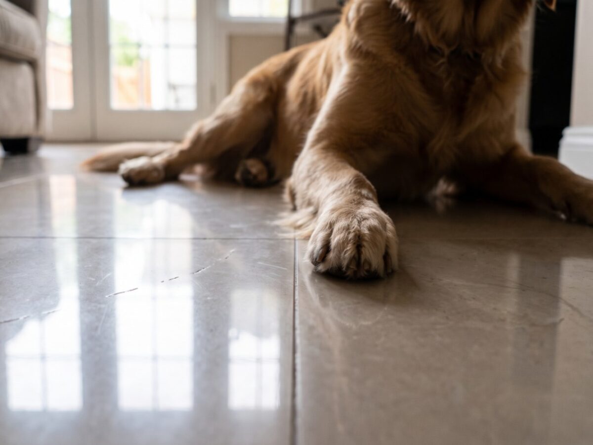 Qual piso é melhor para quem tem cachorro: porcelanato, vinílico ou laminado?