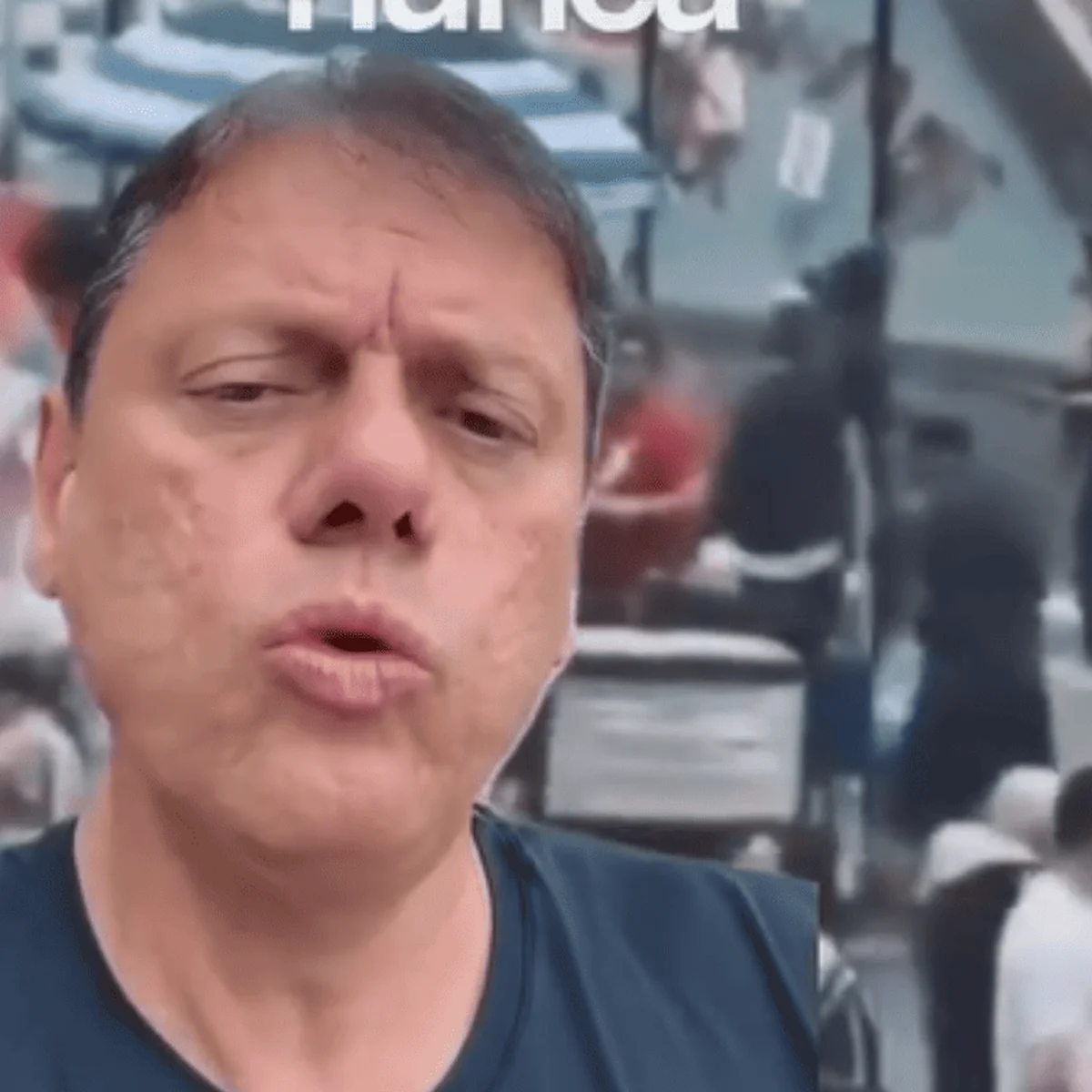 Tarcísio critica ato do PT na Paulista: "Vandalismo nunca é ferramenta"