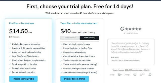 IA para criar apresentação de slides: veja 6 ferramentas e como usar