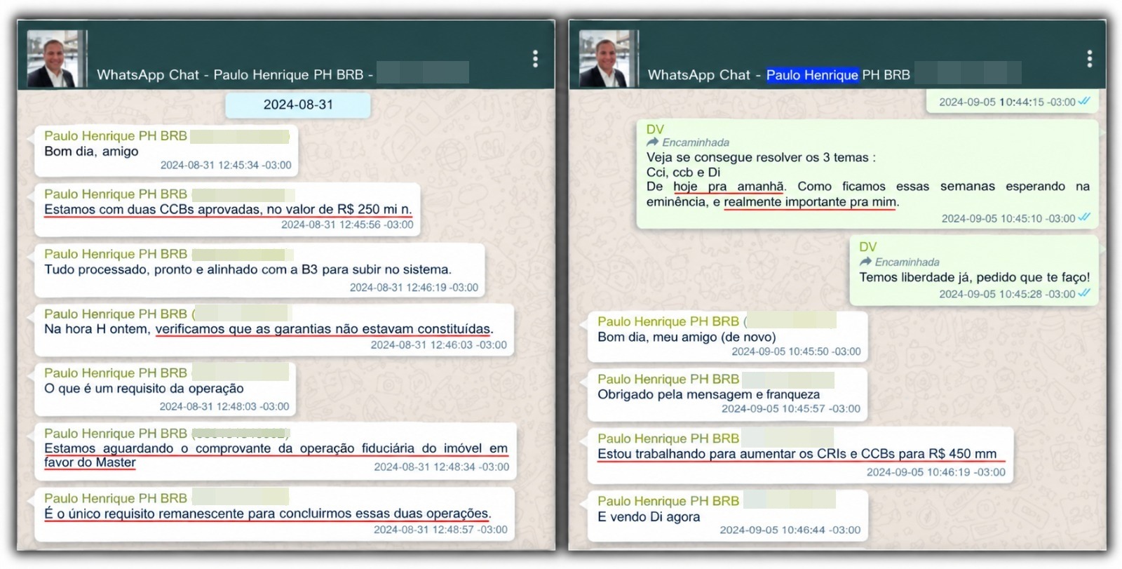PF: há indícios de falsidade ideológica e fraude em negócios do Master/BRB